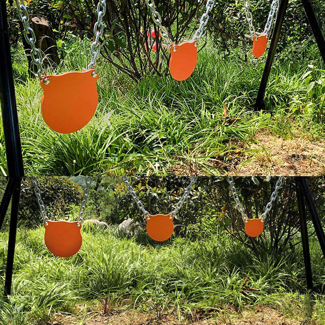 Highwild AR500 Steel Shooting Targets Combo - 4", 6", 8" Gongs - 3/8" Thick Highwild