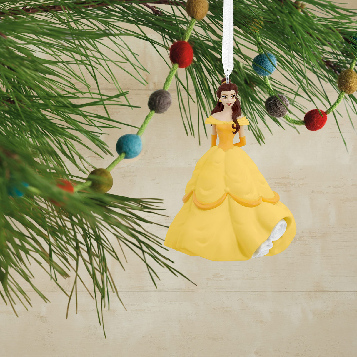 Hallmark Disney Beauty and the Beast Belle Christmas Ornament Hallmark