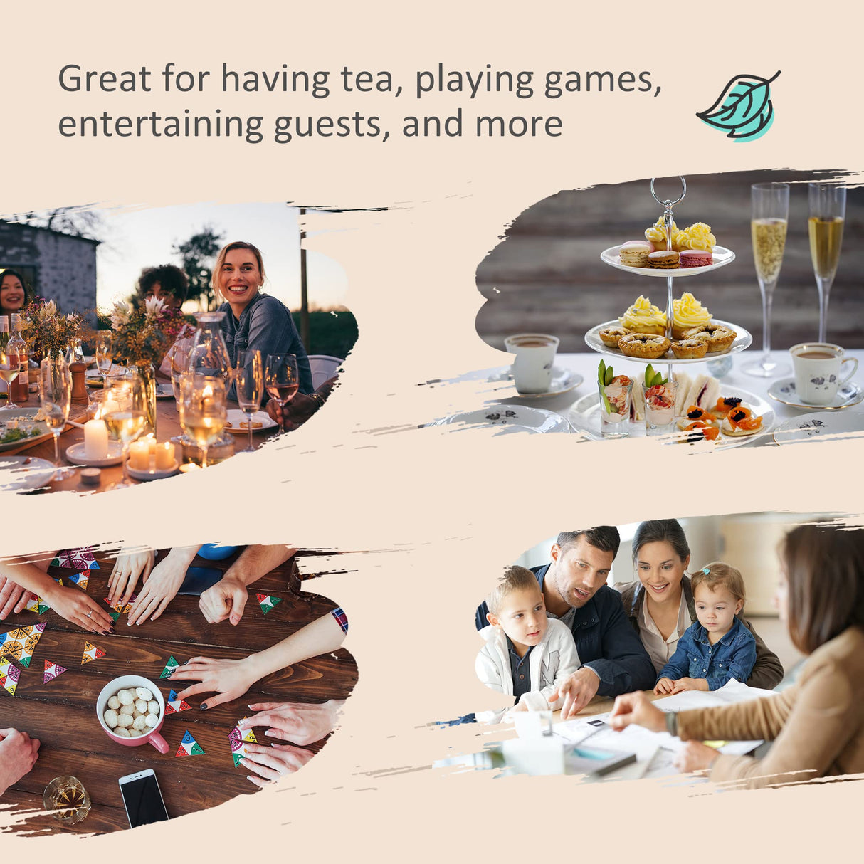 Outsunny 8 Pieces Patio Furniture Set with 9Ft Patio Umbrella, Outdoor Dining Table and Chairs, 6 Chairs, Push Button Tilt and Crank Parasol, Tempered Glass Top, Gray Outsunny