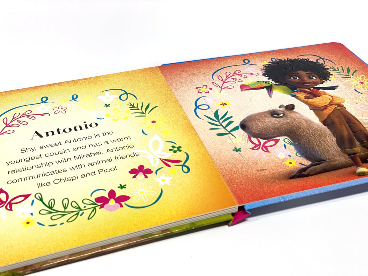 Disney Encanto My First Puzzle Book - Jigsaw Puzzles for kids, 10-page board book, 5 puzzles to enjoy Phidal