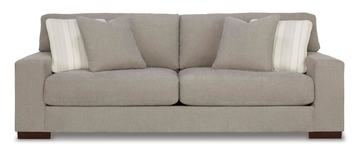 Signature Design by Ashley Maggie Contemporary Sofa for Living Room, Light Brown Signature Design by Ashley