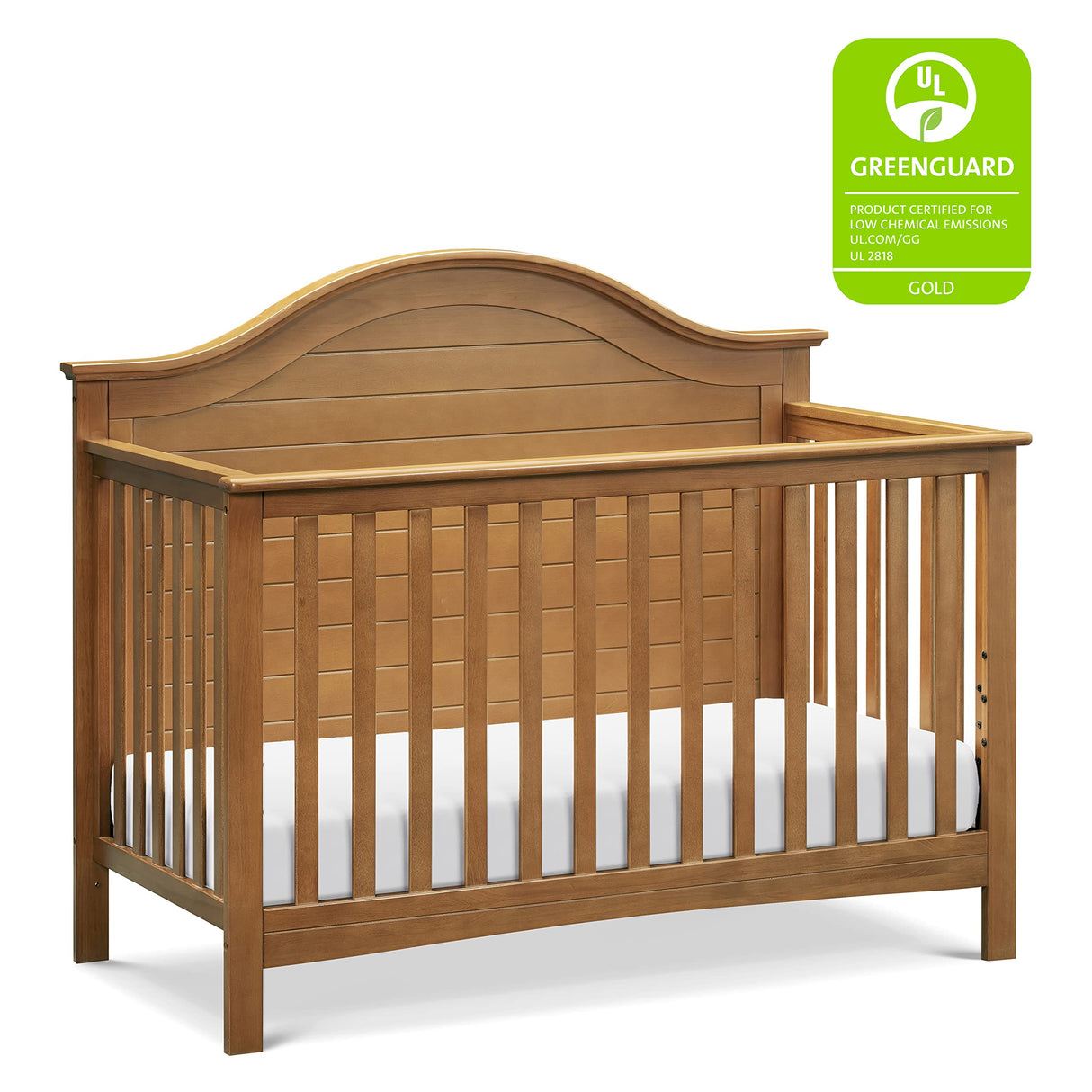 Carter's by DaVinci Nolan 4-in-1 Convertible Crib in Chestnut, Greenguard Gold Certified DaVinci