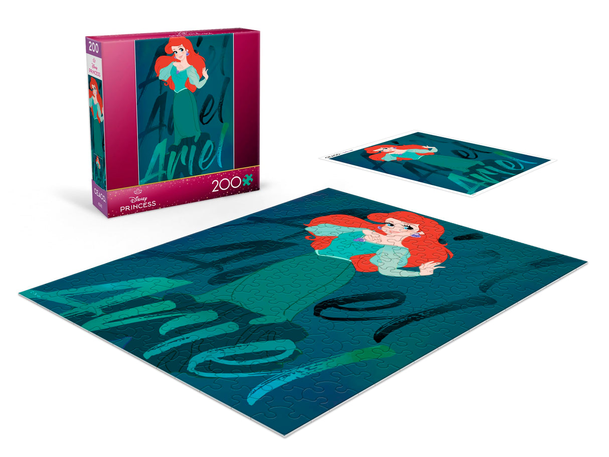 Ceaco - Disney Princess - Ariel - Jigsaw Puzzle - Finished Size is 19.5 x 14.25 Ceaco