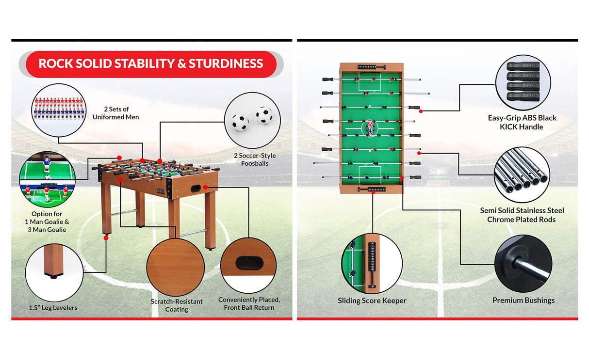 KICK Glory 48" Foosball Table KICK