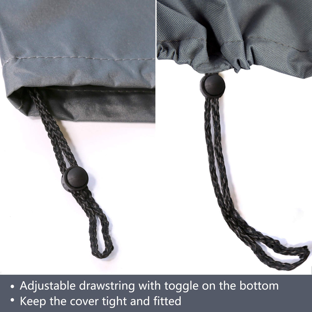 Baner Garden B15 3-Piece Outdoor Veranda Patio Garden Furniture Cover Set with 600D Durable and Water Resistant Fabric… BANER GARDEN