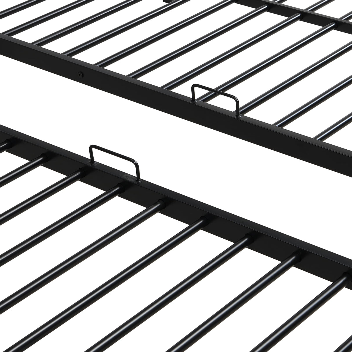 Bellemave Full Over Twin Over Twin Triple bunk Bed with Drawers 3 bunk Bed, Triple bunk beds for Kids, Teens, Adult.(Black) Bellemave