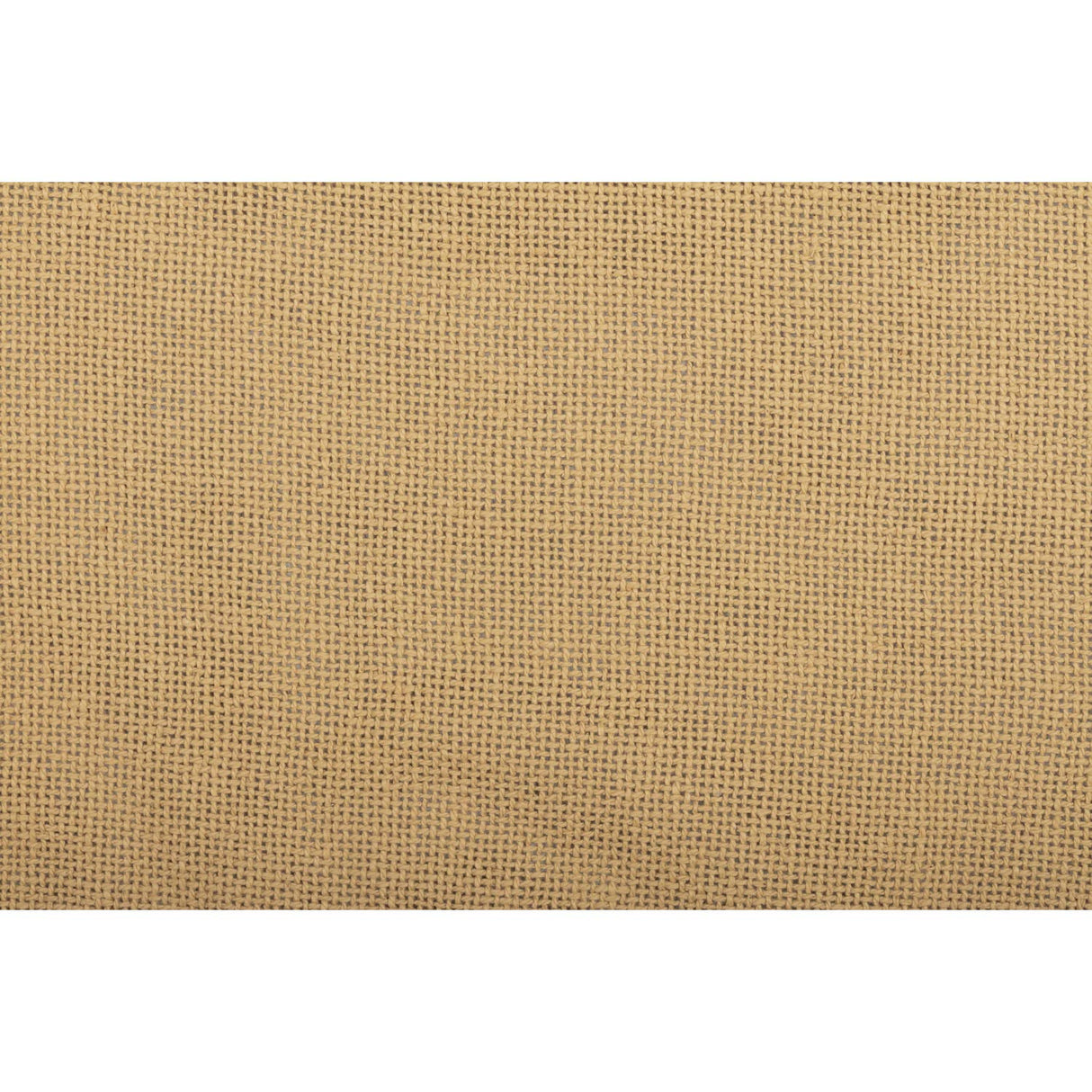 VHC Brands Burlap Table Topper Soft Natural Cotton Farmhouse Kitchen Table Cloth with Fringed Edges 40x40 VHC Brands
