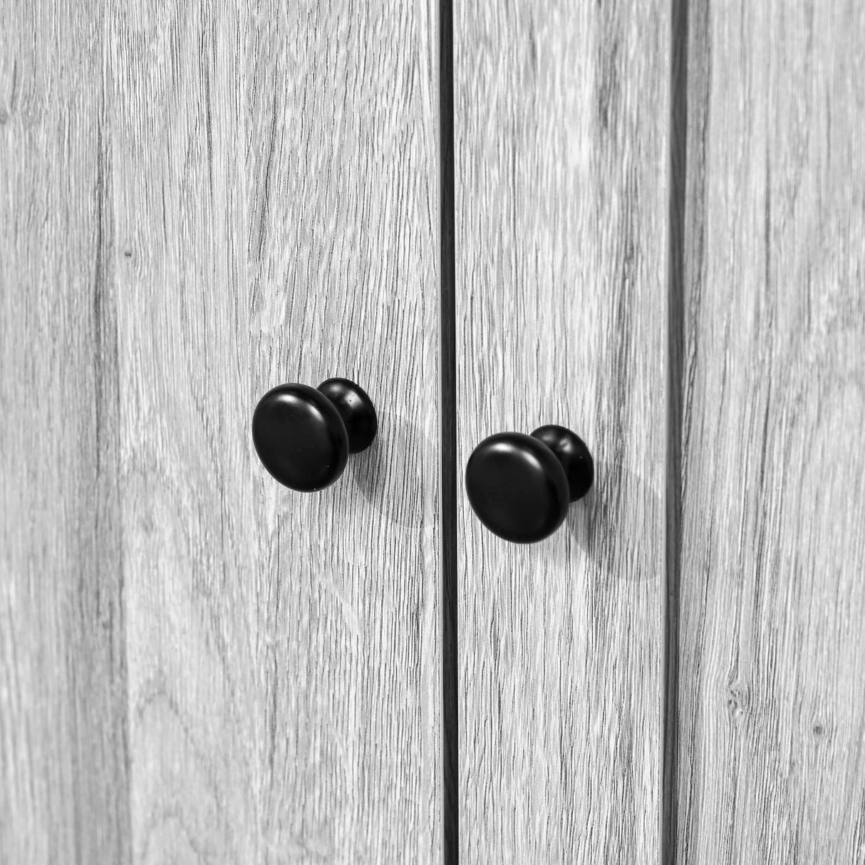 HOMCOM 63.5" Kitchen Buffet with Hutch, Pantry Storage Cabinet with 4 Shelves, Drawers, Framed Glass Doors, Open Microwave Countertop, Ash Grey HOMCOM