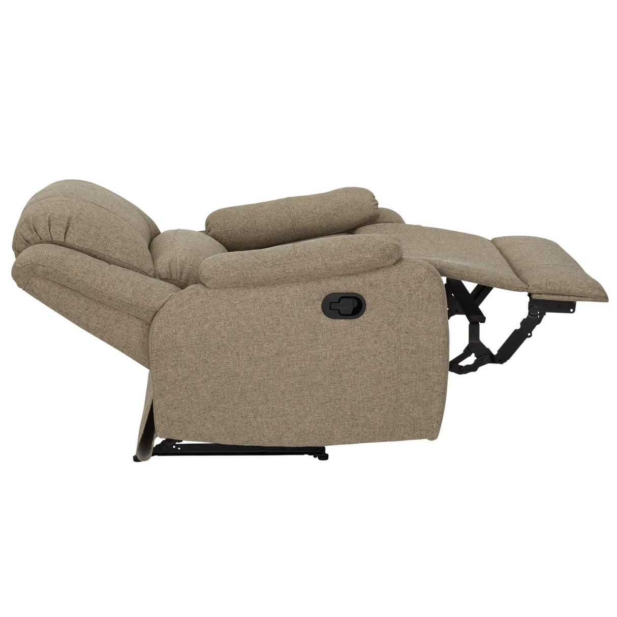 RecPro Charles Collection | 30" Zero Wall RV Recliner | Wall Hugger Recliner | RV Living Room (Slideout) Chair | RV Furniture | RV Chair | Cloth (Oatmeal, 2 Chairs) RecPro