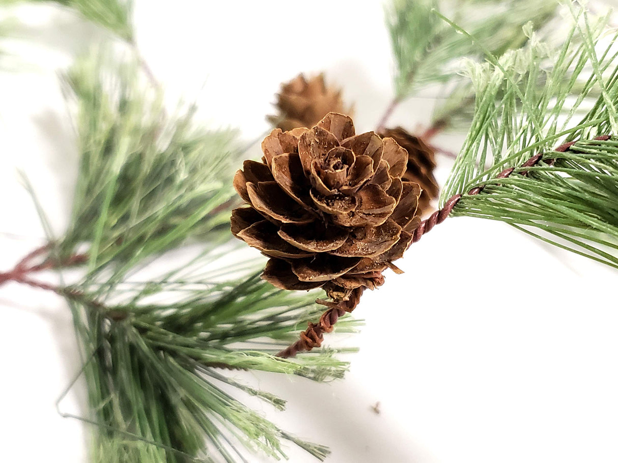 CraftMore Smokey Pine Garland 6 Feet CraftMore