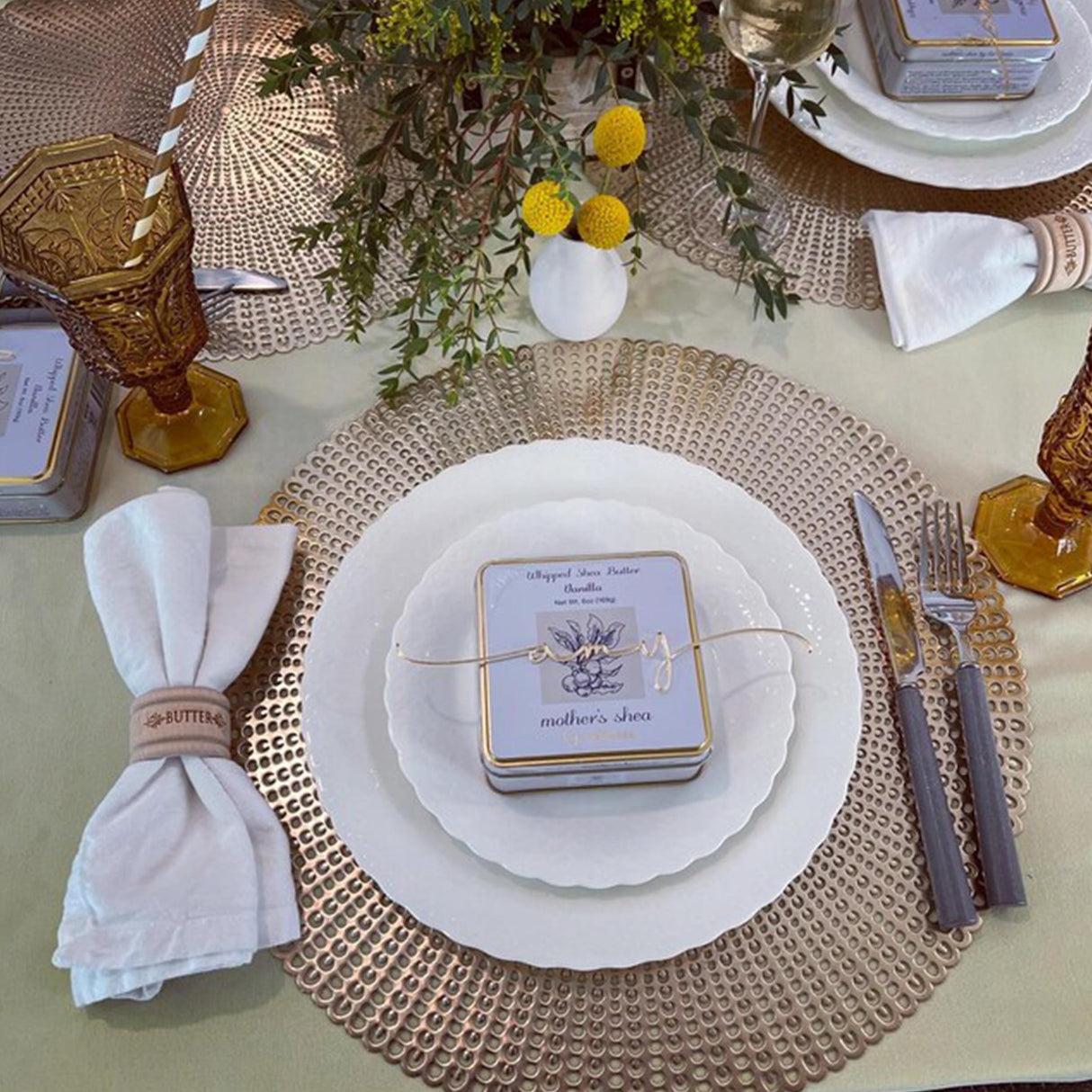 Custom Personalized Wooden Napkin Ring Holders for Home, Holidays, Party, Dinner (6) My Personal Memories