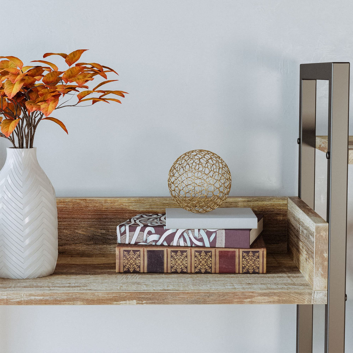 IRONCK Bookshelves and Bookcases 5 Tiers, Triple Wide Industrial Bookshelf, Large Etagere Bookshelf, Display Storage Bookshelves with Metal Frame for Living Room, Home Office IRONCK