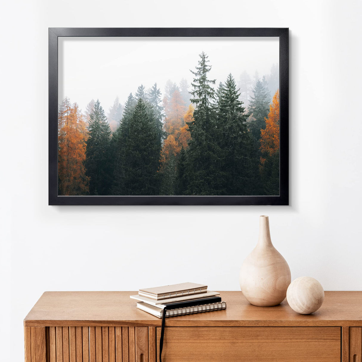 Annecy 19.25x26.75 Picture Frame Black(1 Pack), 19.25 x 26.75 Picture Frame for Wall Decoration, Classic Black Minimalist Style Suitable for Decorating Houses, Offices, Hotels Annecy