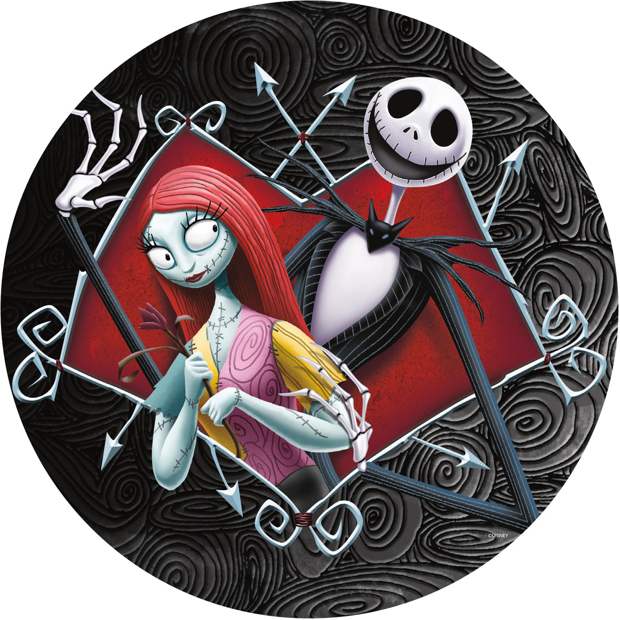 Ceaco - 5 in 1 Multipack - Disney - Tim Burton's The Nightmare Before Christmas - (2) 300 Piece, (2) 500 Piece, (1) 750 Piece Jigsaw Puzzles Ceaco