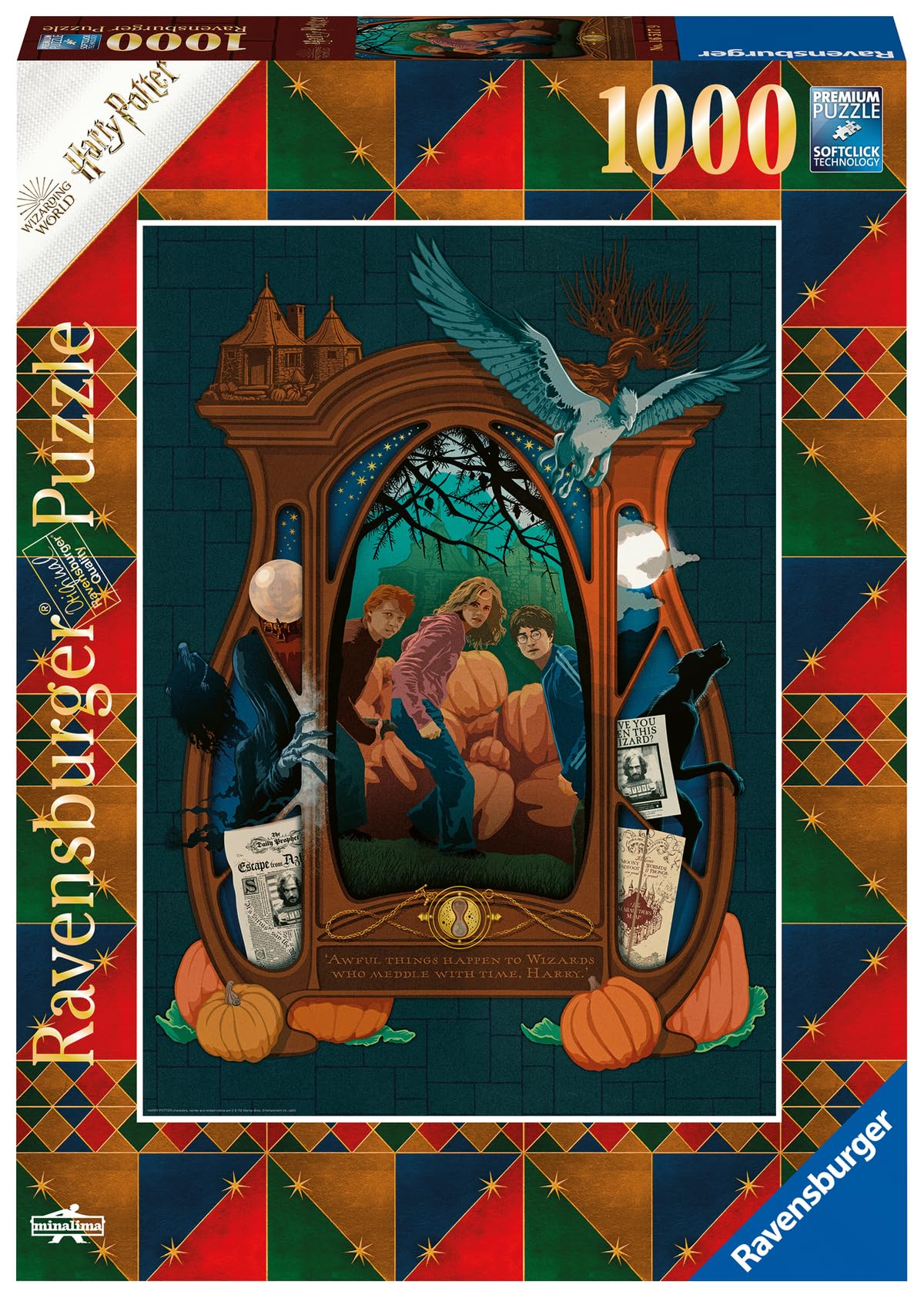 Ravensburger Harry Potter Collector's Edition 1000 Piece Jigsaw Puzzle for Adults - 16517 - Every Piece is Unique, Softclick Technology Means Pieces Fit Together Perfectly Ravensburger