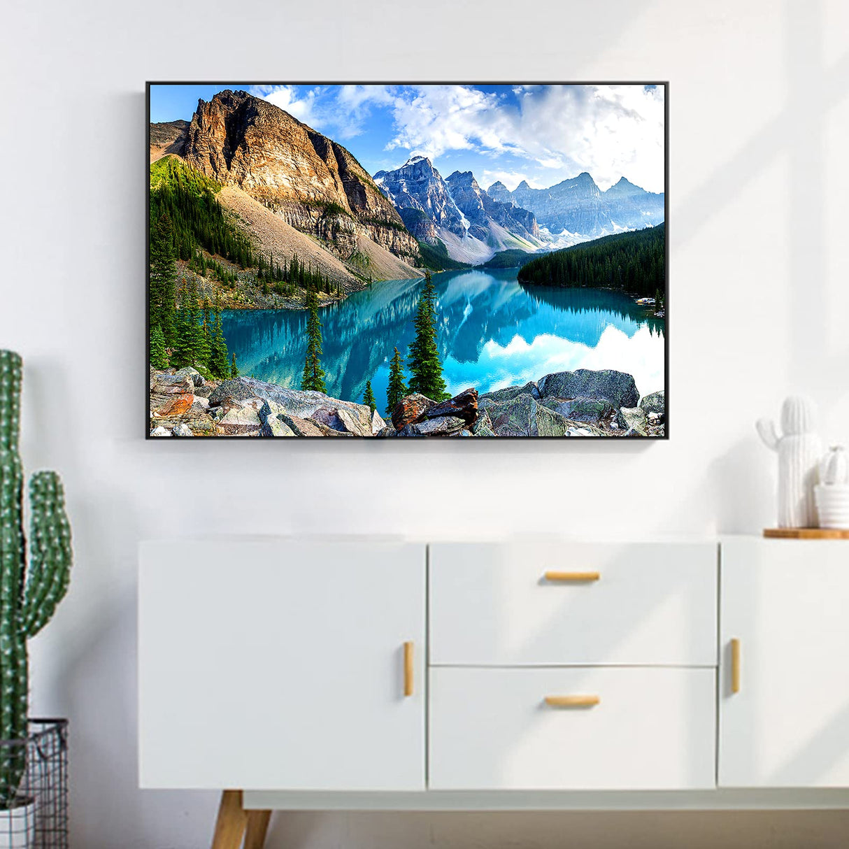 Yundu 1000 Piece Puzzles for Adults, Moraine Lake Jigsaw Puzzle Yundu
