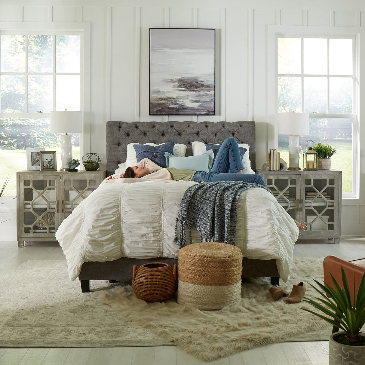 Kingsdown Passions Kelbrooke 16" Ultra Plush Euro Pillow Top Hybrid Mattress California King, Cool Gel Memory Foam Layer Motion Isolation Quilted Top Premium Mattress Kingsdown