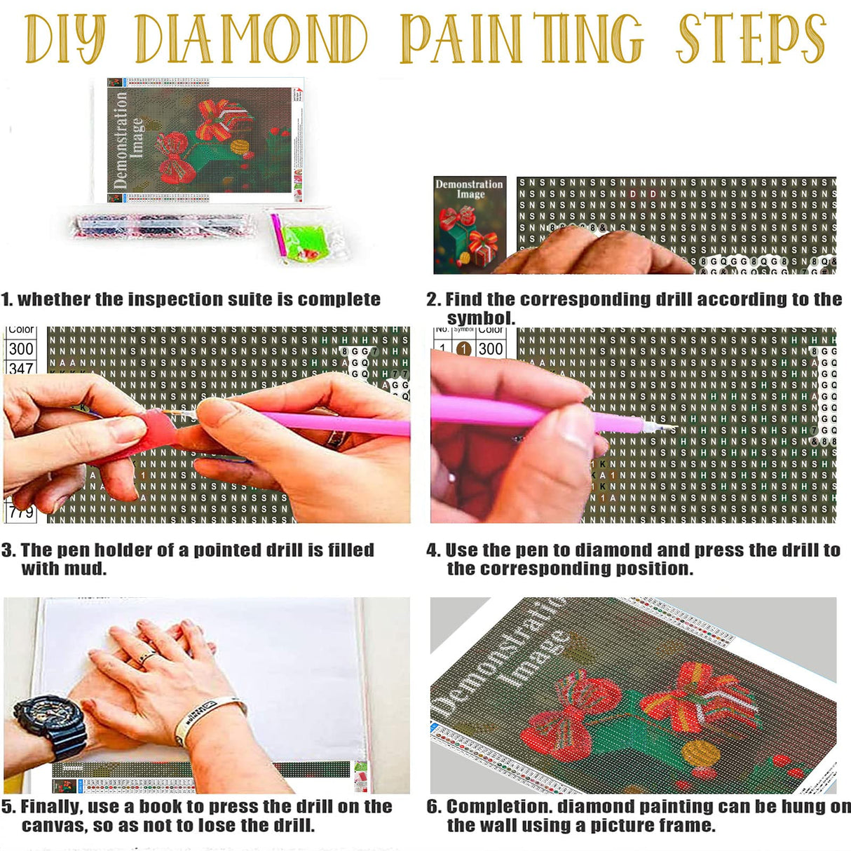 Adult DIY Diamond Painting Art, Romantic Cherry Blossom Park Beginner 5d Cartoon Landscape Hand Painted Series Home Decor 20x30 Cm, Farmhouse Decor - Full Diamond Cross Stitch Painting Kits ZKOPAVS