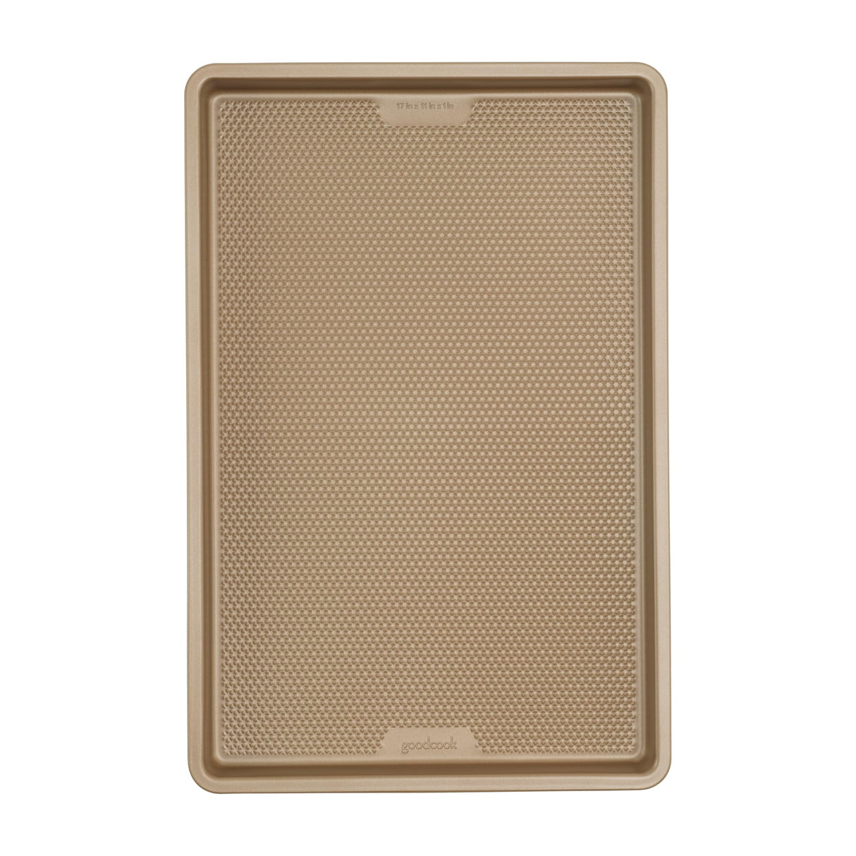 GoodCook BestBake Nonstick Textured Carbon Steel Cookie Sheet, 11" x 17", Large Baking Sheet, Even Heating, Scratch-Resistant, Non-Toxic, Durable, Ideal for Baking and Sheet Pan Dinners GoodCook