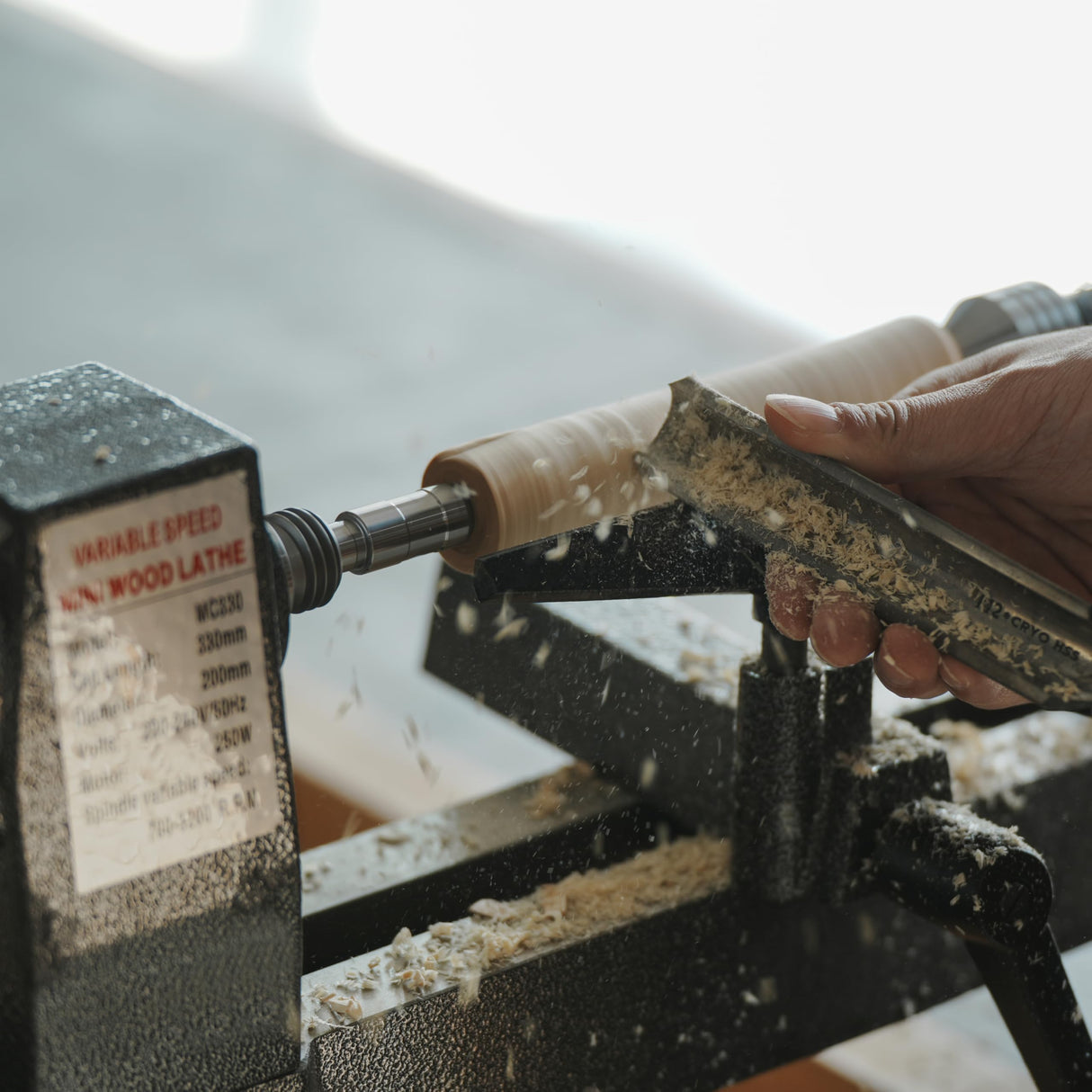 BMWOOD Crown Spur Drive Center, 1/2" Diameter, 1 MT, for Wood Lathe Wood Turning Tool. BMWOOD