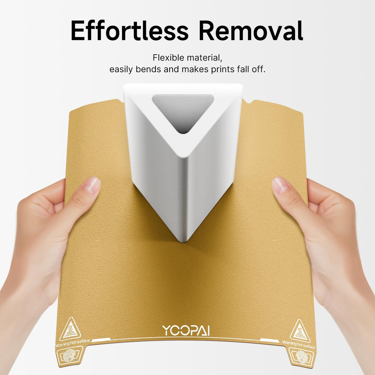 YOOPAI Double-Sided PEI+PEO Sheet and Flexible Magnetic Build Plate, 235 * 235mm 3D Printer Bed Platform for Creality K1/K1C/Ender 3/Ender 5 S1/Ender 3 Pro/Ender 3 V3/Ender 3 S1 Pro/Ender 3 Neo YOOPAI