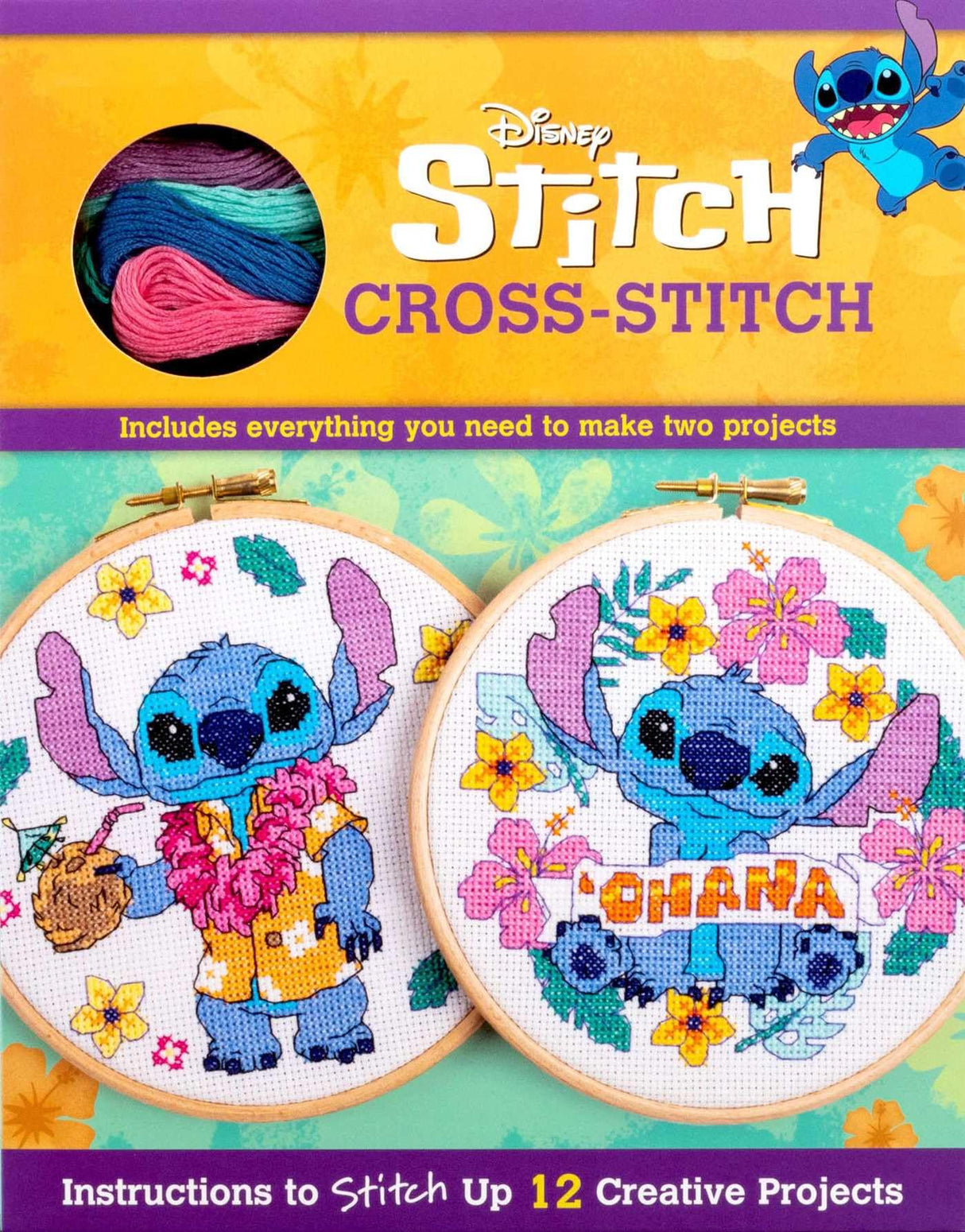 Disney Stitch Cross-Stitch (Cross-stitch Kits) WoodArtSupply