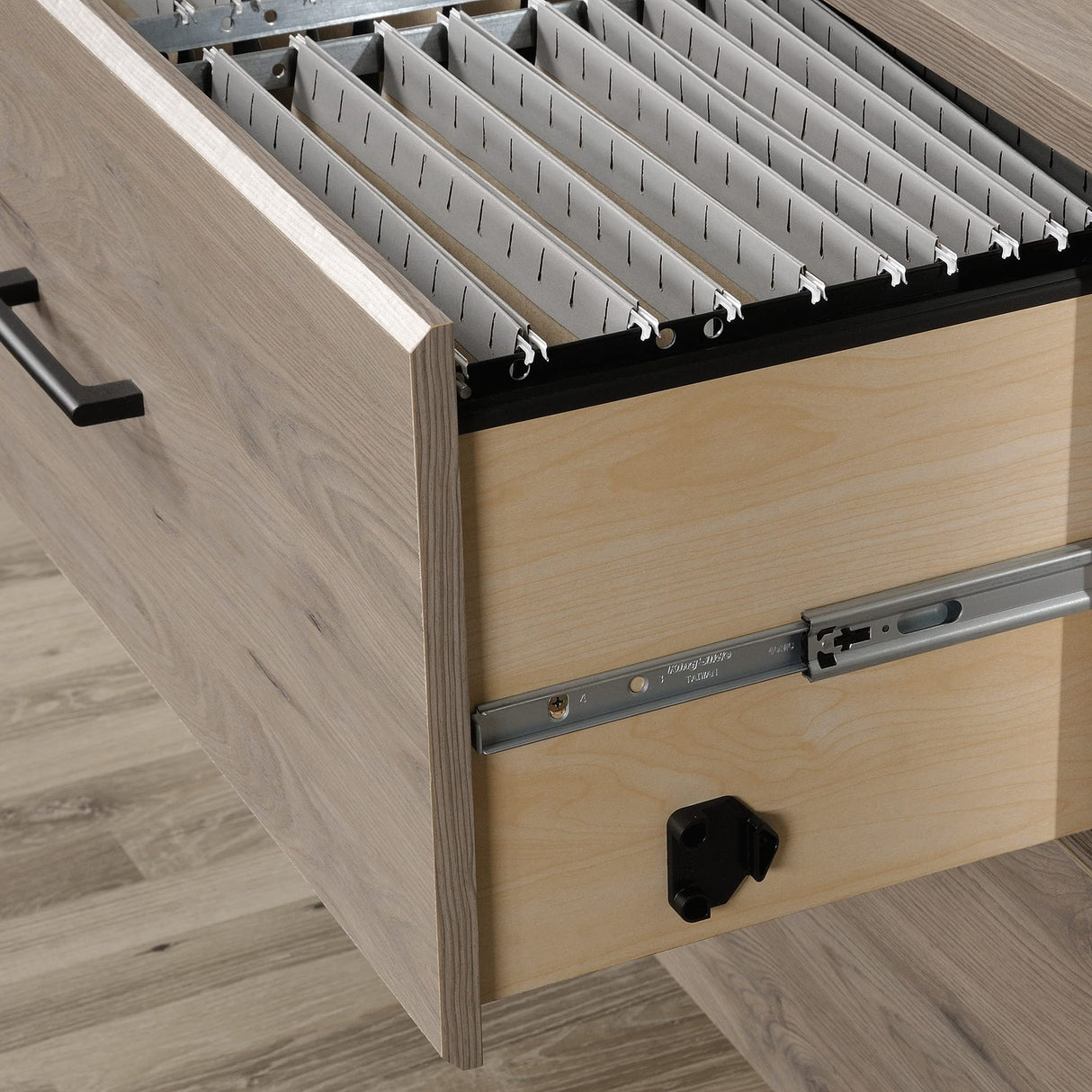 Sauder Summit Station 2-Drawer Lateral File Cabinet, L: 33.86" x W: 20.87" x H: 29.02", Laurel Oak Sauder