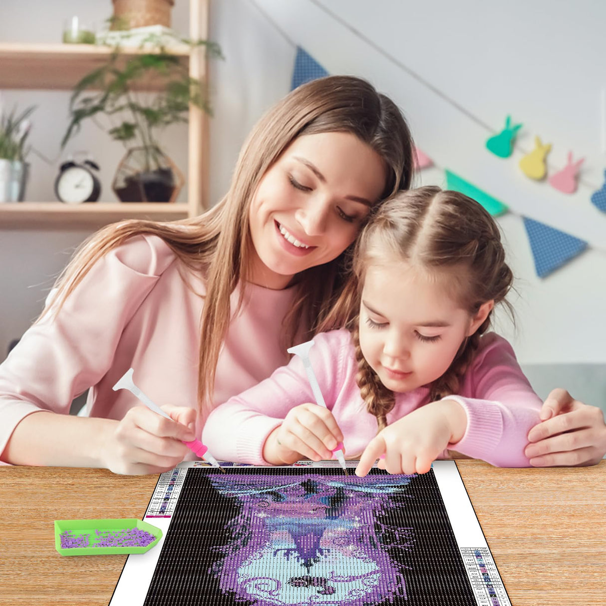 MOGTAA Princess Diamond Art Kits for Adults, Full Drill Halloween Diamond Art Kits, 5D Round Book Diamond Dots Picture Cartoon Crystal Craft for Home Wall Decor 12x16 inch MOGTAA