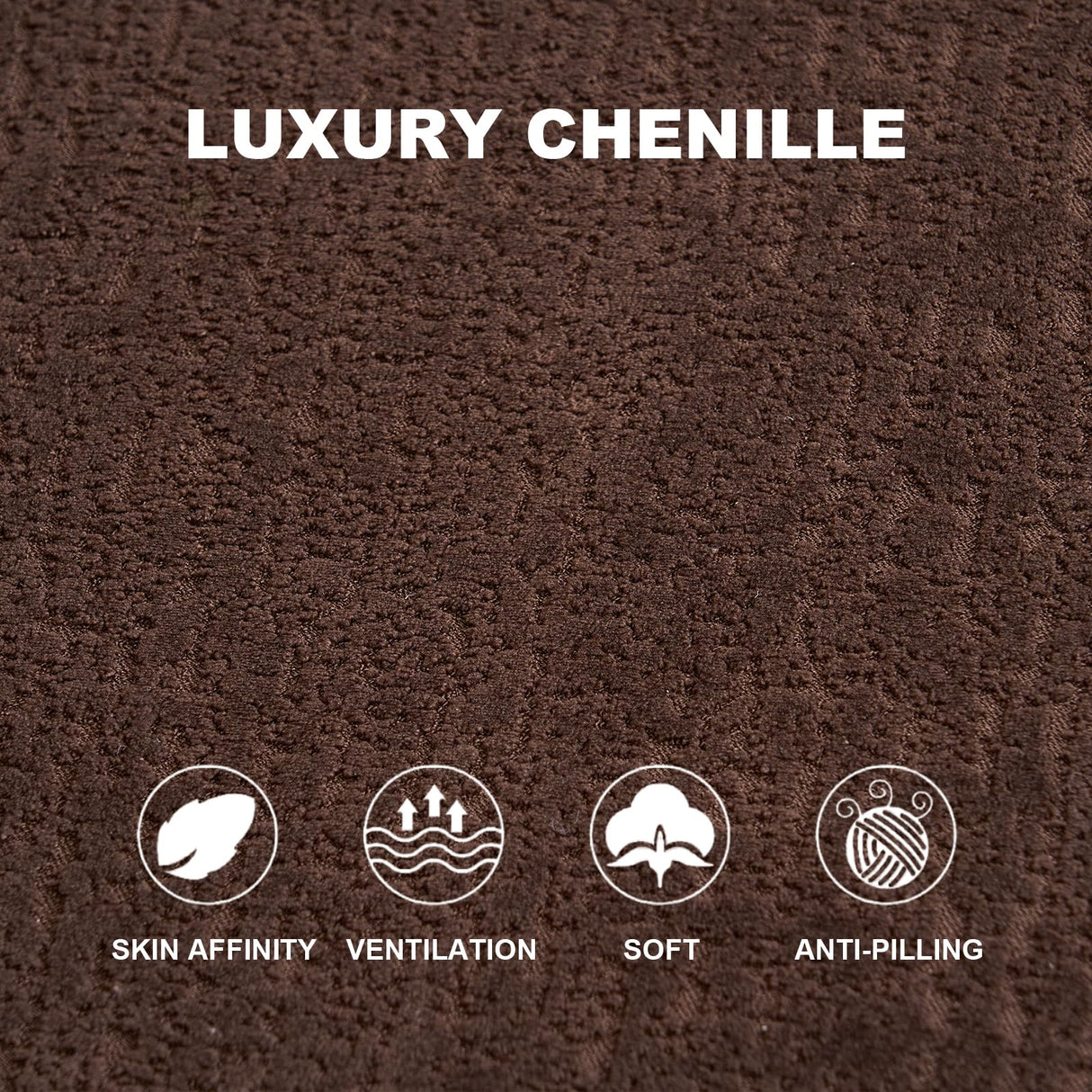 KEIKI S-Curved Loveseat Chenille Couches with 2 Pillows, Upholstered Luxury Plush Cloud Sectional Sofa for Living Room Apartment, Full Sponge Compression KEIKI