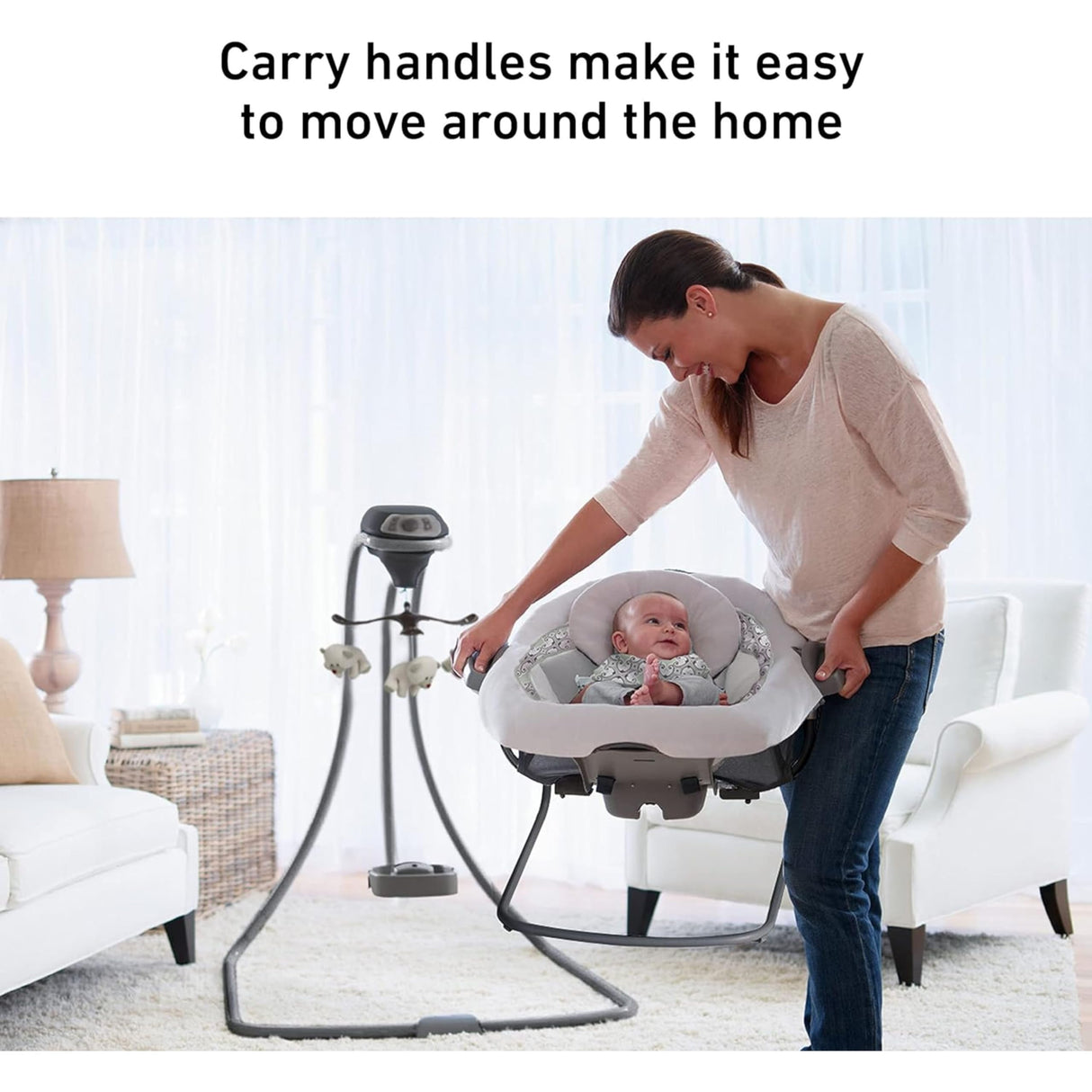 Graco DuetConnect LX Seat & Bouncer, Redmond Graco