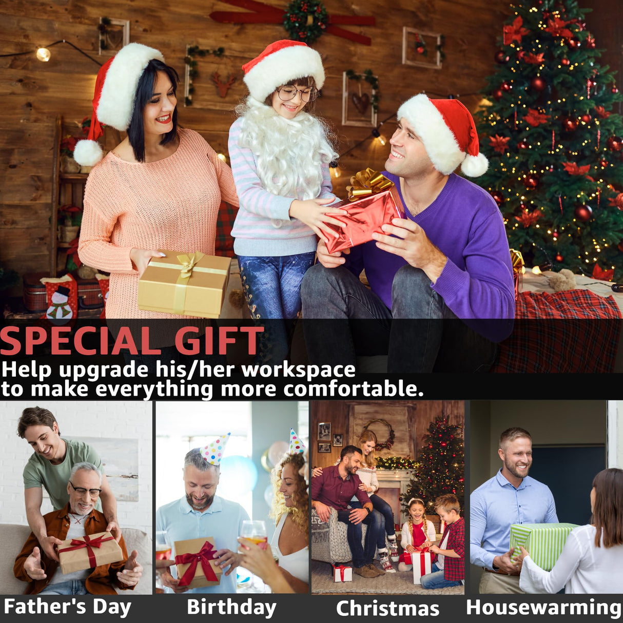 YYR Power Tool Organizer with Charging Station Wall Mount, Cordless Drill and Battery Holder for Garage Organization, Electric Tools Storage Rack Build in Surge Protection Power Strip - Red Shelf YYR