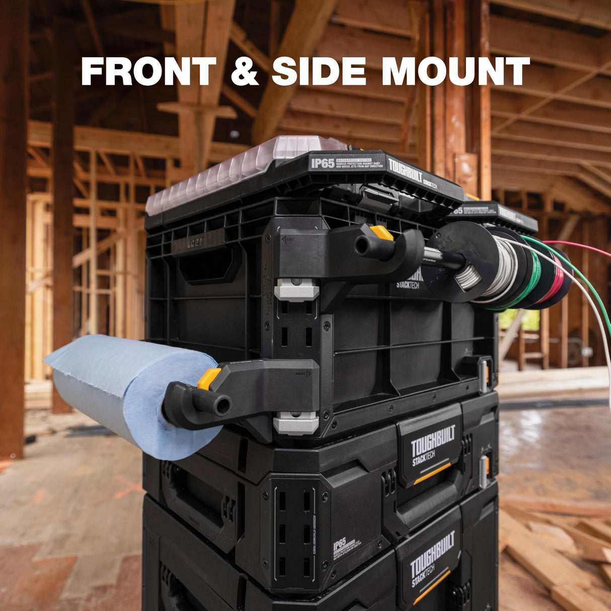 ToughBuilt StackTech Roll Holder, StackTech Accessorie TB-B1-A-32 ToughBuilt