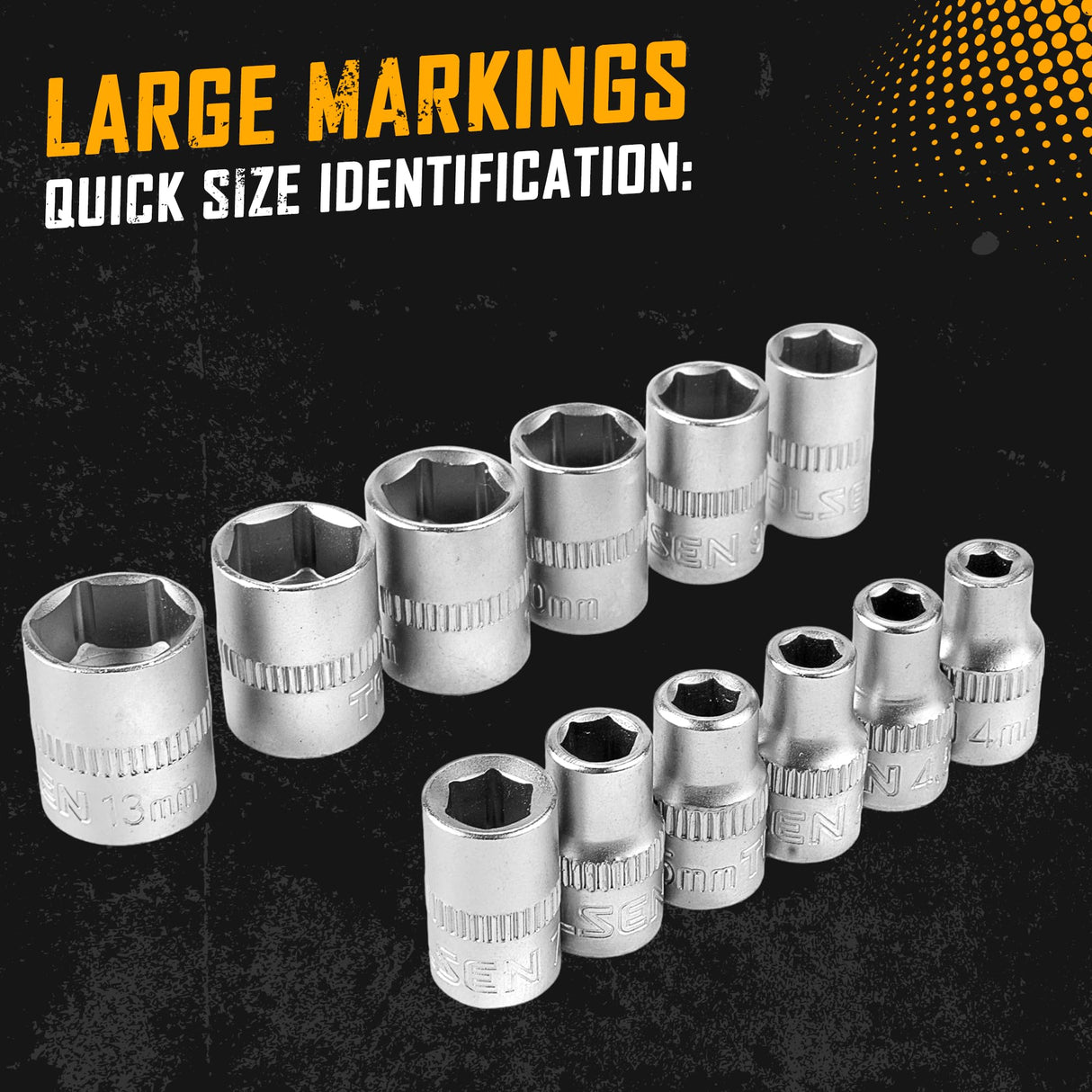 TOLSEN 89-Piece Tool Set Household Tool Kit, Hammer Screwdrivers Set, Tool Kit with Drill Bits, Socket Wrench Set, Hex Key Set, Tape Measure, with Plastic Toolbox Storage Case Tolsen