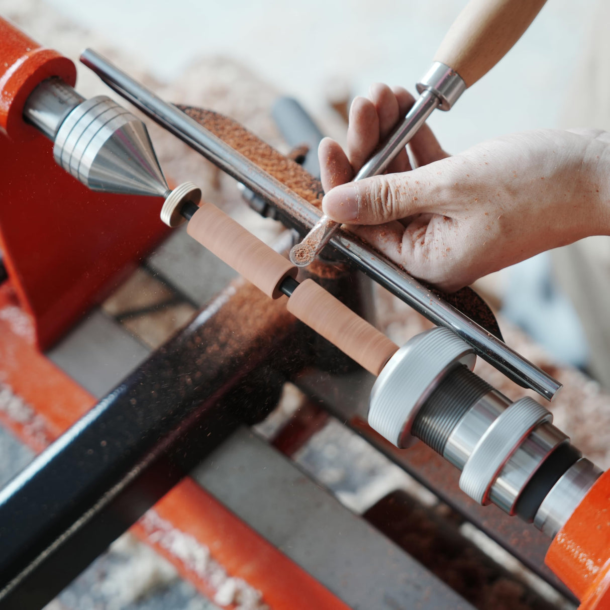 BMWOOD CCS-5/1-1/4" Collect Chuck System in Blow Case for Woodturning Work. BMWOOD