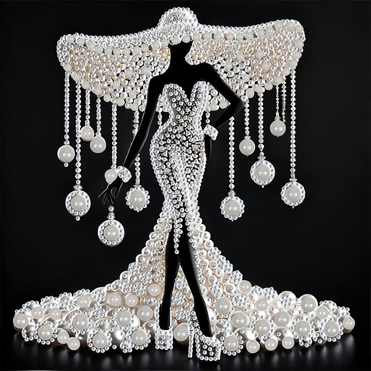 GXGLLPZBY 5D Goddess Diamond Painting Kits for Beginners, DIY Elegant Goddess Diamond Art Kits for Adult, Suitability Full Round Diamond Dot Gem Art Kits, Home Wall Decoration 13.78x13.78 Inches GXGLLPZBY