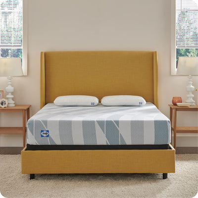 Sealy Dreamlife 10” Hybrid Mattress-in-a-Box, King, SealyComfort Gel Memory Foam, SealyResponsive Encased Coils, Surface-Guard Technology