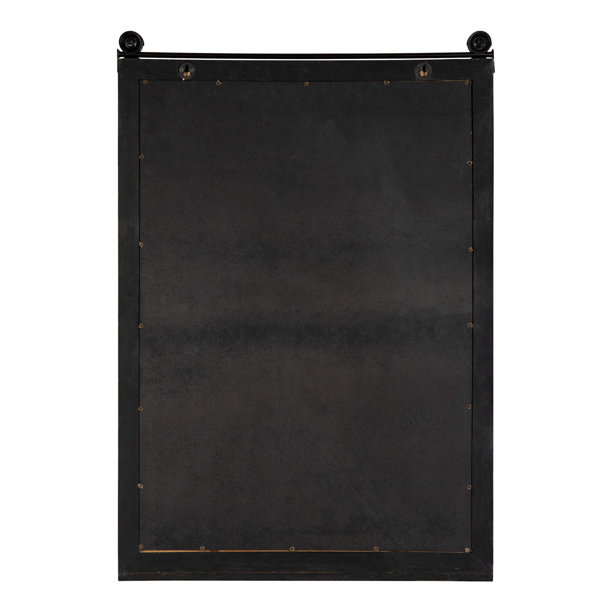 Kate and Laurel Cates Modern Farmhouse Barn Door Wood Framed Chalkboard, Rustic Brown Kate and Laurel
