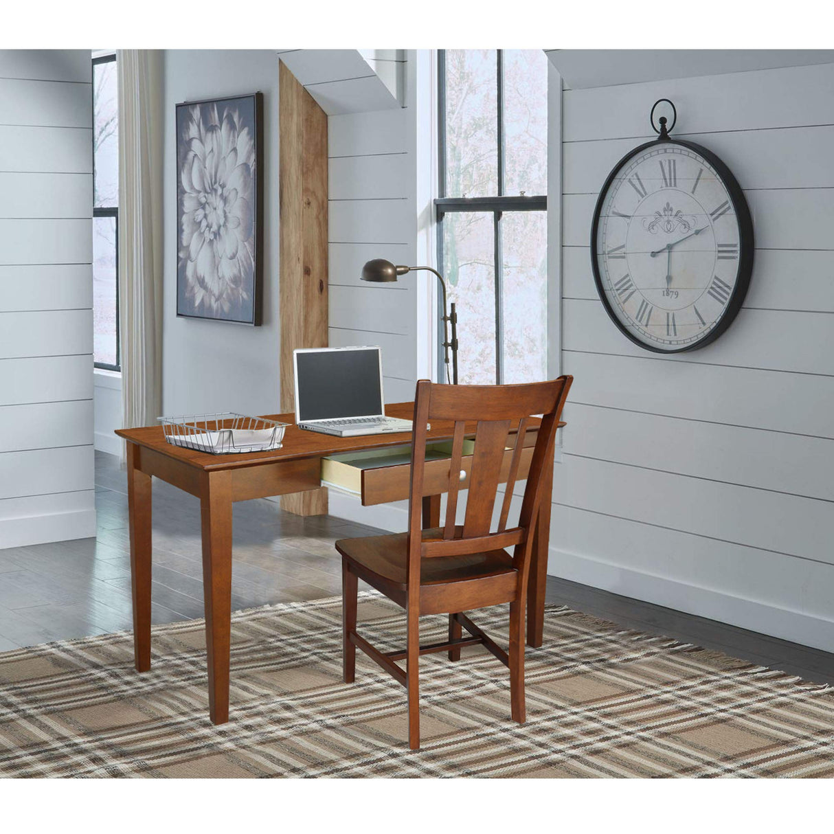 International Concepts Basic Desk with Drawer, Espresso IC International Concepts