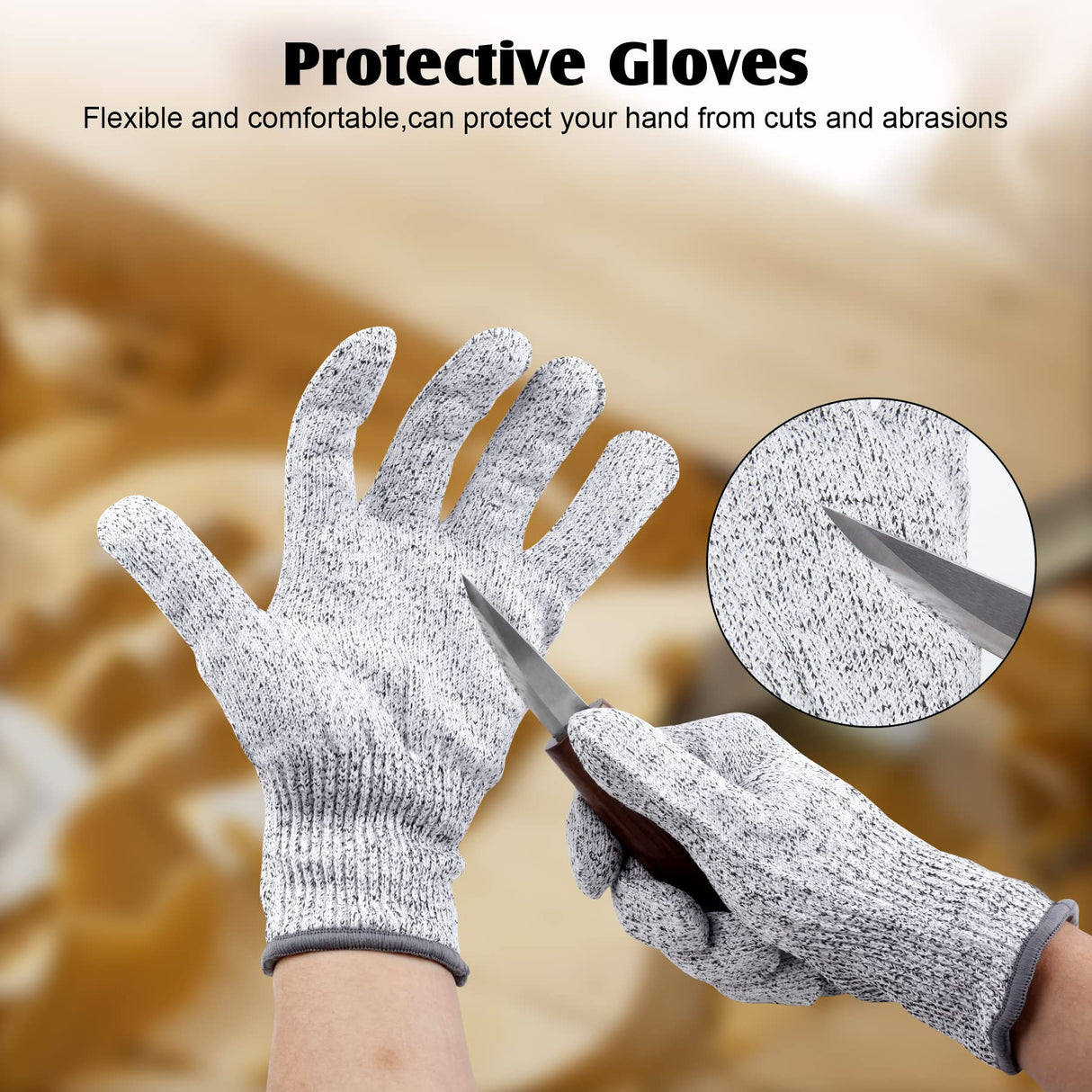 26-in-1 Wood Carving Kit with Detail Wood Carving Knife, Whittling Knife, Wood Chisel Knife, Gloves, Carving Knife Sharpener for Spoon, Bowl, Kuksa Cup (26PCS) Olerqzer