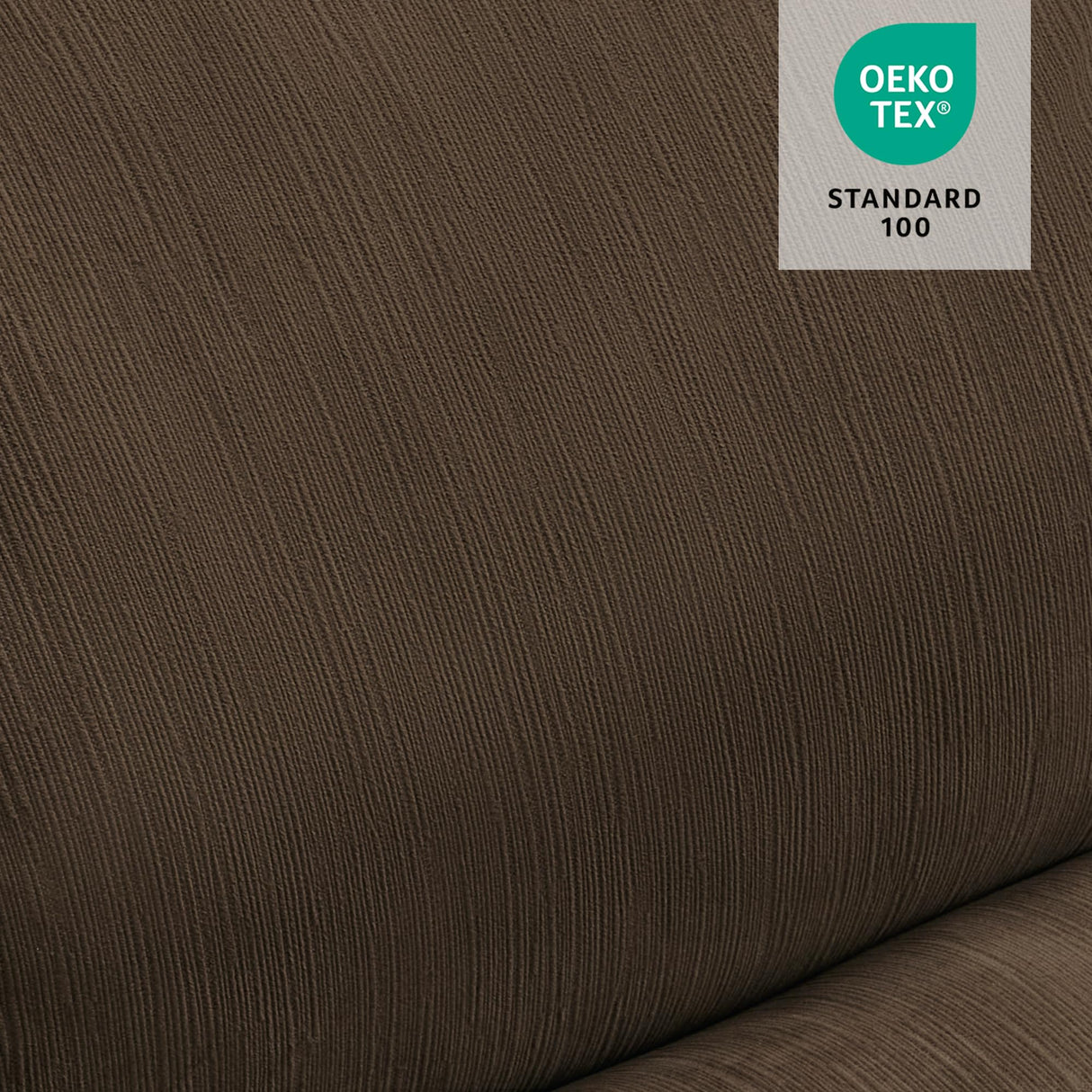 MCombo Power Zero Wall Hugger Recliner Chair for Small Space RV Living Room, Power Recliner with Adjustable Headrest, USB & USB-C Charging Ports, Fabric ST257 (Coffee) MCombo