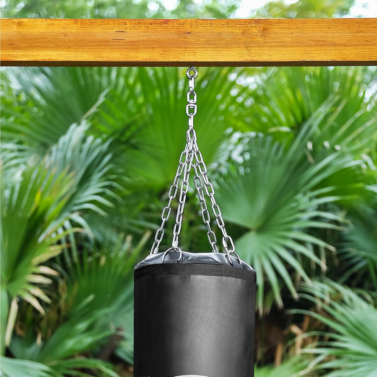 CCYODECO Punching Bag Hanger, 304 Stainless Steel Chain & Swivel with Quick Connection Links for Heavy Bag, Gym Swing, and Hammock CCYODECO