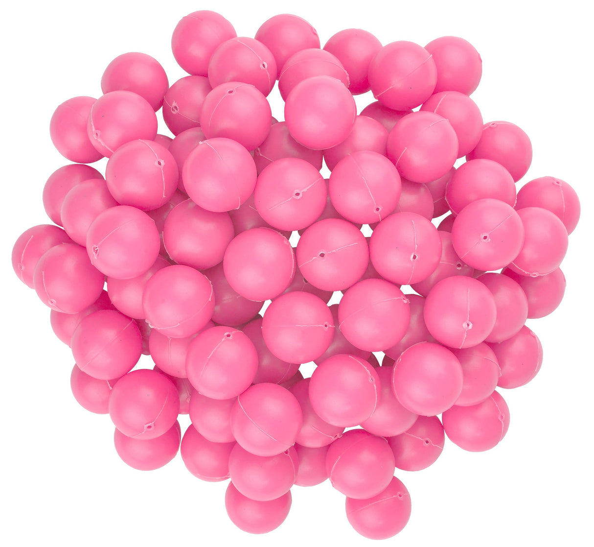 Fairly Odd Novelties 3/4" Mini Ping Pong/Table Tennis/Beer Pong Round Balls (100 Pack), 19mm, Pink Fairly Odd Novelties