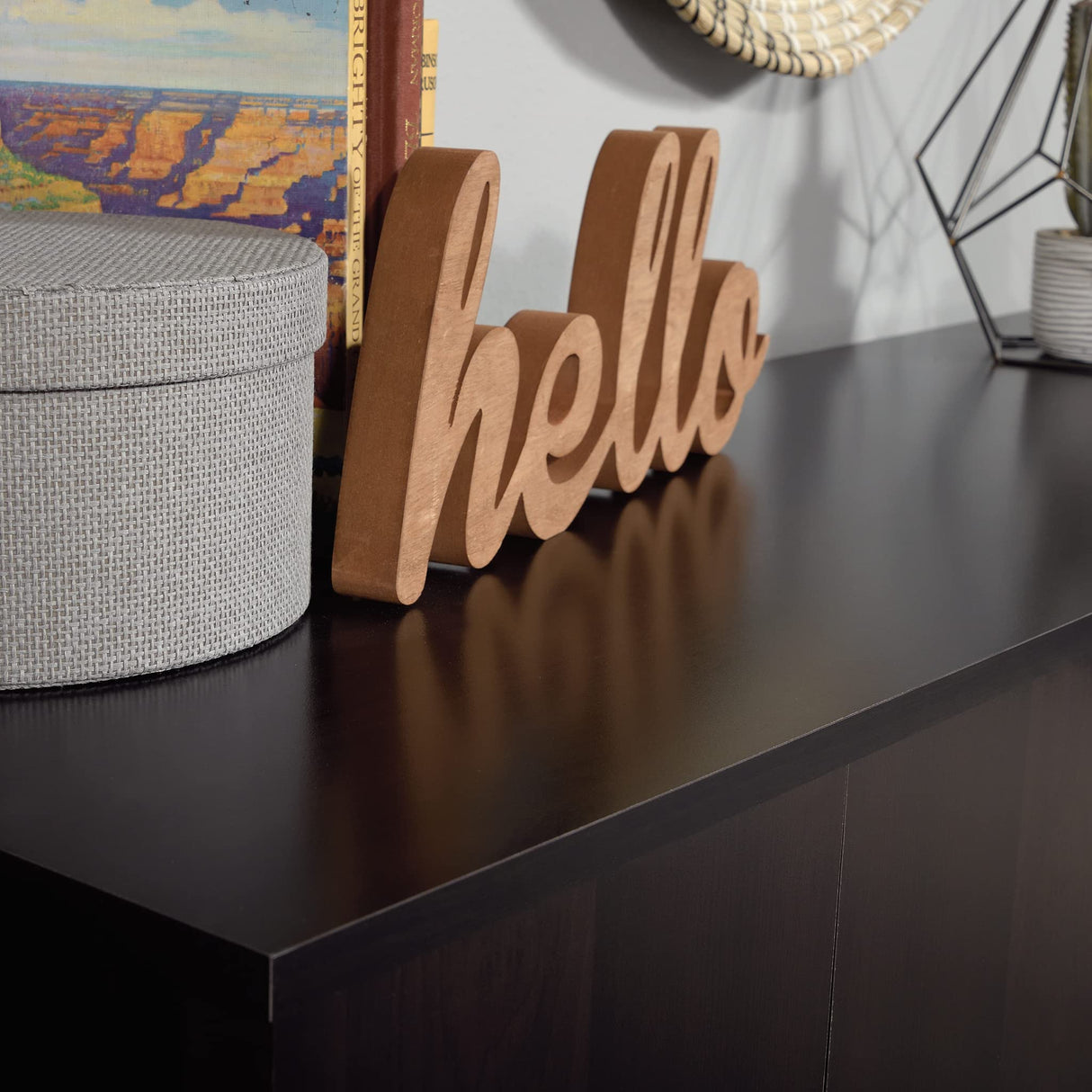 Sauder Beginnings Dresser, Cinnamon Cherry Finish Sauder