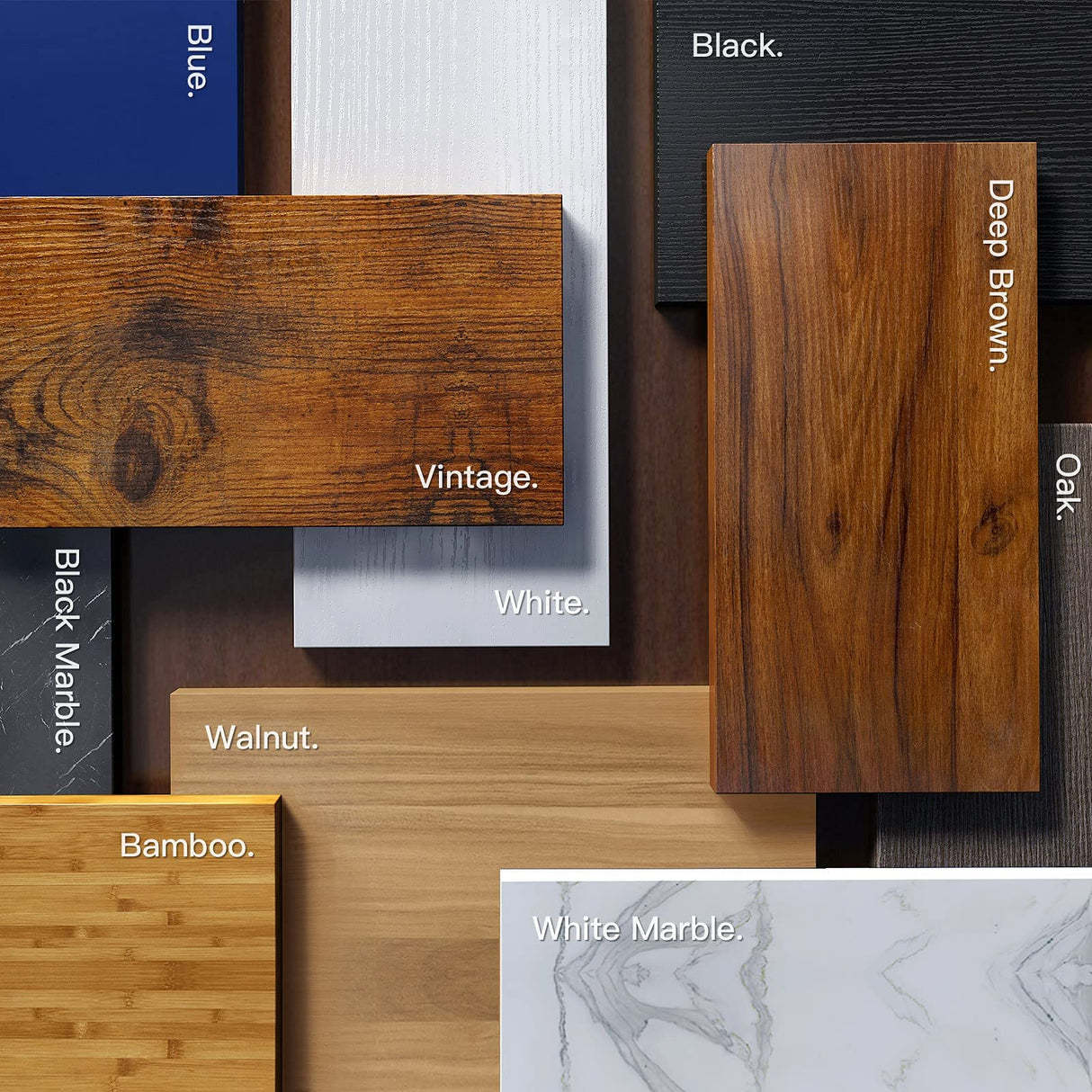 Coleshome 63 Inch Computer Desk, Modern Simple Style Desk for Home Office, Study Student Writing Desk, Vintage Coleshome