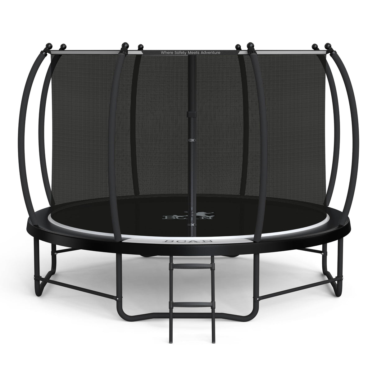 BCAN Trampoline 12FT 14FT 15FT 16FT Recreational Trampoline with Enclosure BCAN