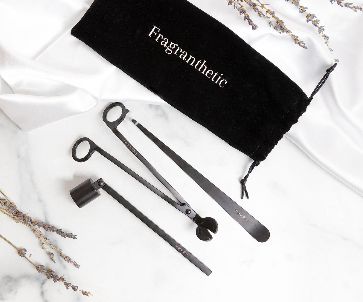 Fragranthetic Luxury Candle Making Kit for Adults | DIY Soy Candle Making Kit with Glass Jars, Wood Candle Wicks, Cotton Wicks & Candle Accessory Set Fragranthetic