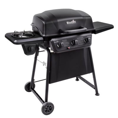Char-Broil® Classic Series™ Convective 3-Burner with Side Burner Propane Gas Stainless Steel Grill - 463773817-P2