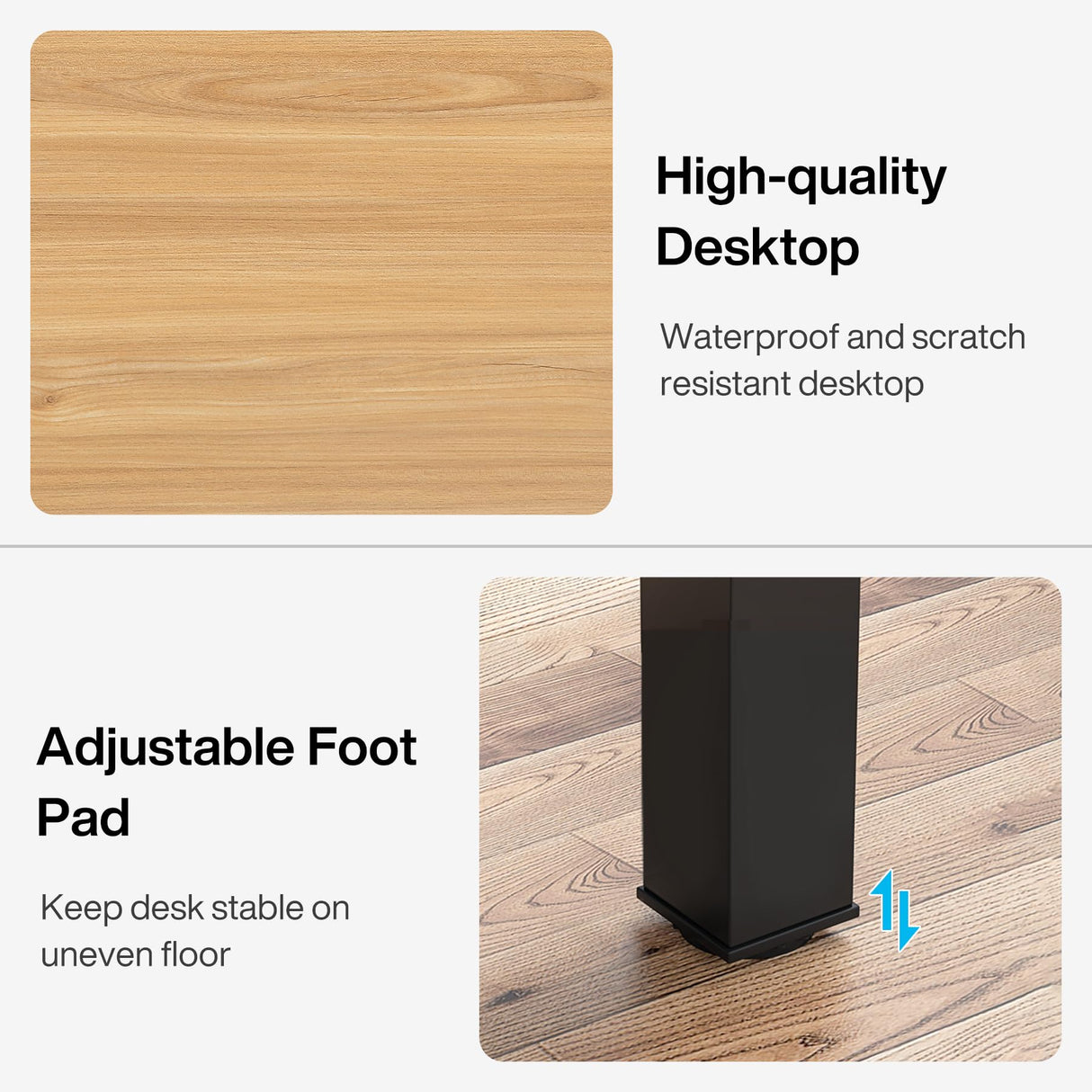 Tribesigns 6.5FT Conference Table, 78.7 Inche Rectangle Meeting Seminar Table, Large Business Tables for 6-8 People (Only Table) Tribesigns