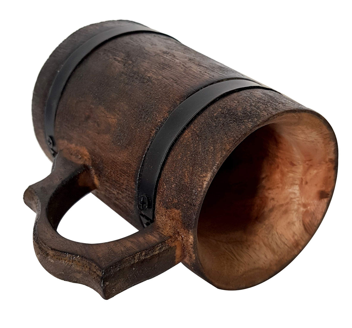 collectiblesBuy Wooden Beer Mug Tankard Stein Handmade Ancient Crafted Coffee Tea Mugs Groomsmen Drink Wedding Kitchen & Bar Accessories Home Decor collectiblesBuy