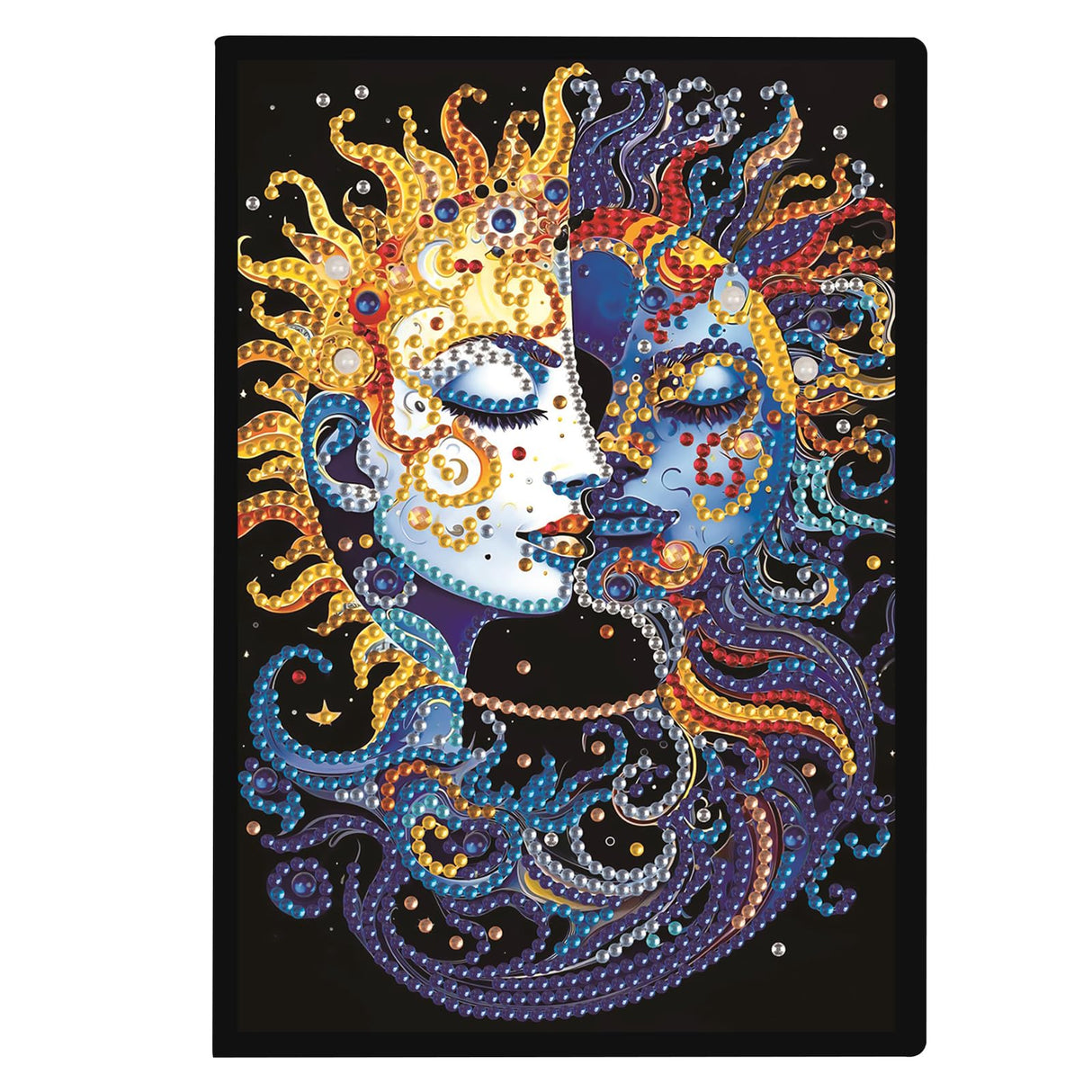 DIY Diamond Painting Notebook Kit, Enchanted World, Special Shaped Diamond Art Notebook Journal Sketchbook for Writing & Drawing Focart